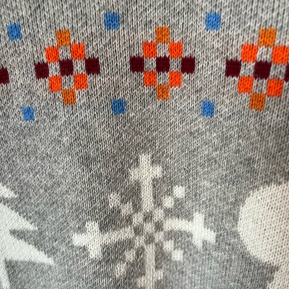 NWT Disney Amazon Essentials Men's Gray Sweater Mickey Fair Isle - Picture 10 of 10